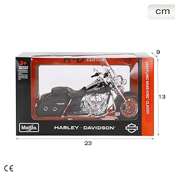 Amazon.com: Maisto 1:12 Harley-Davidson Custom - 2013 FLHRC